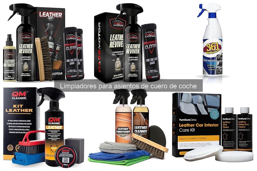 Errores comunes al limpiar asientos de cuero de coche