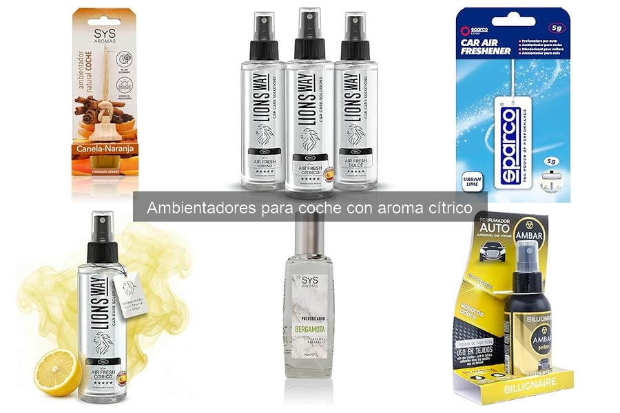 Errores Comunes al Usar Ambientadores Cítricos para Coche