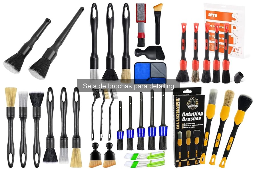 Errores comunes al usar brochas de detailing y sus soluciones