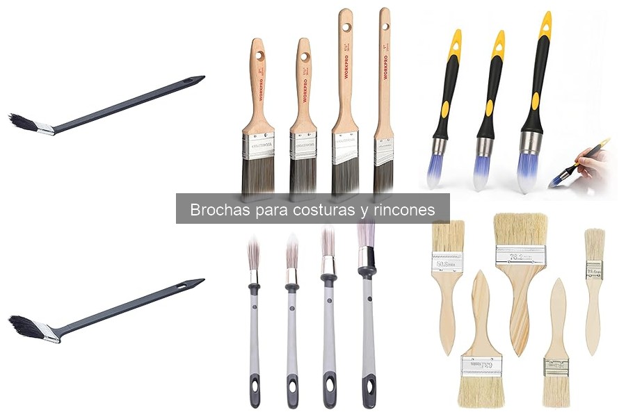 Errores comunes al usar brochas para costuras y rincones