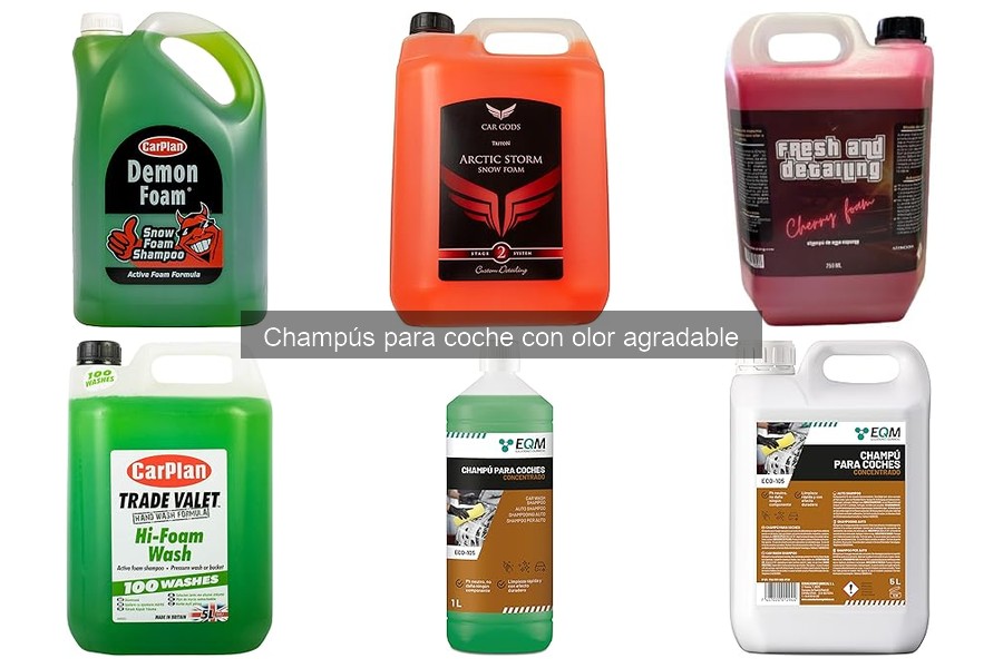 Errores comunes al usar champú para coche con olor agradable