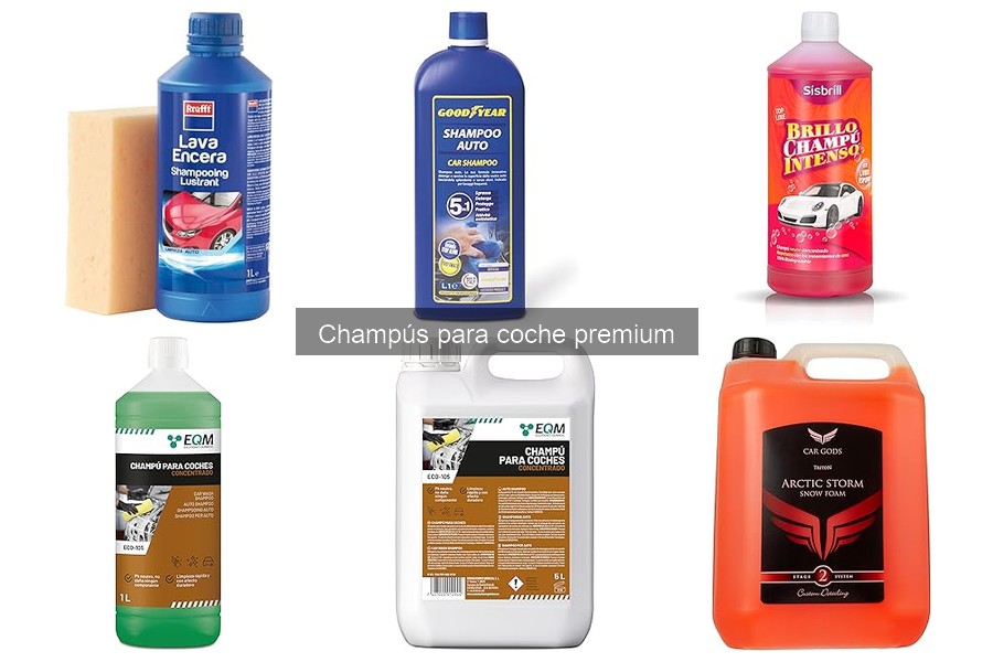 Errores comunes al usar champús premium para coche