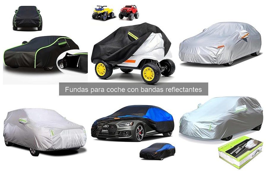 ** Errores comunes al usar fundas para coche con bandas reflectantes