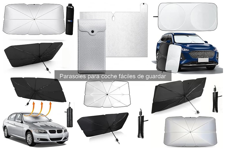 Errores comunes al usar parasoles para coche fáciles de guardar