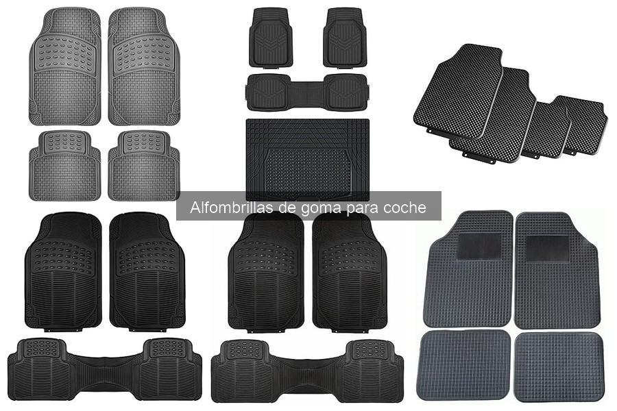 Errores comunes con alfombrillas de goma para coche