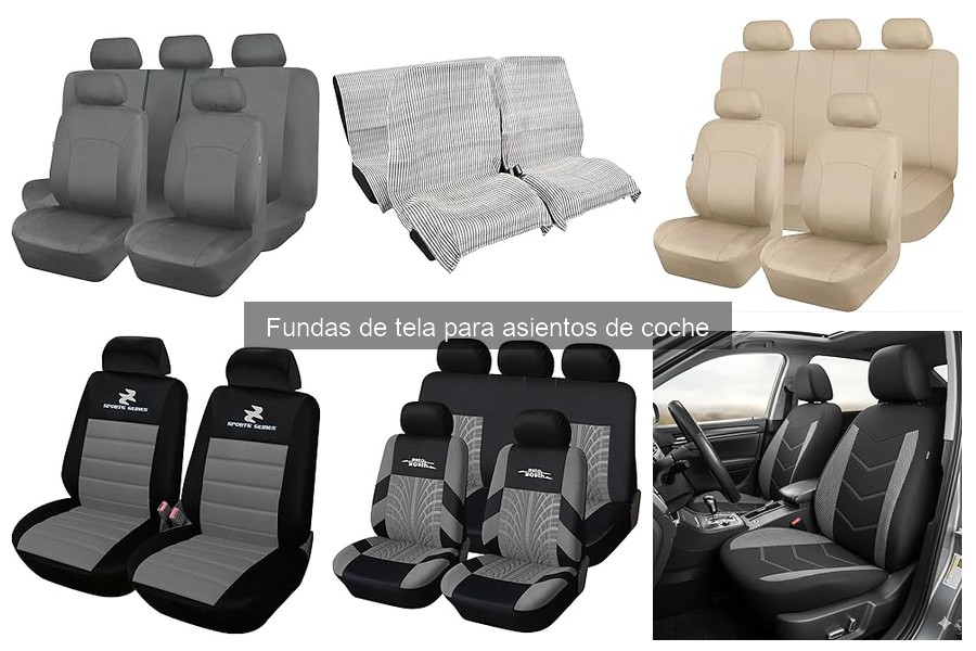 Errores que evitar al comprar fundas de tela para asientos de coche