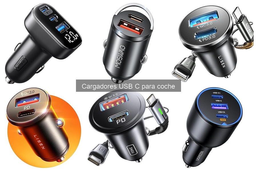 ¿Es seguro usar un cargador USB C genérico en el coche?