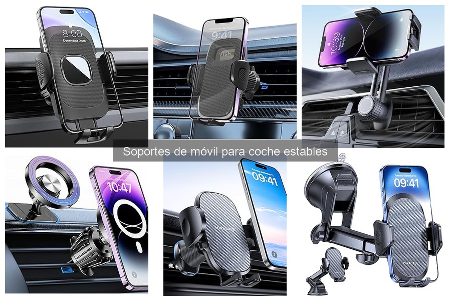 Evita estos errores comunes con tu soporte de móvil para coche