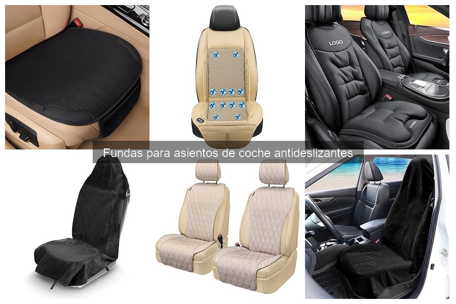 Fundas antideslizantes vs. convencionales para asientos de coche