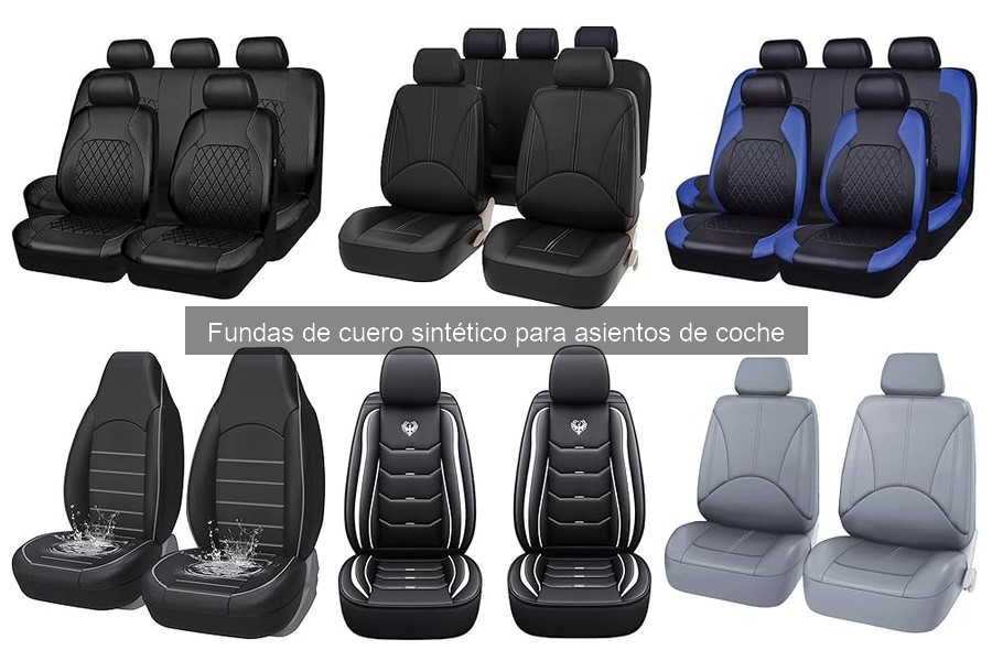 Fundas de cuero sintético para asientos de coche: ¿Qué son?