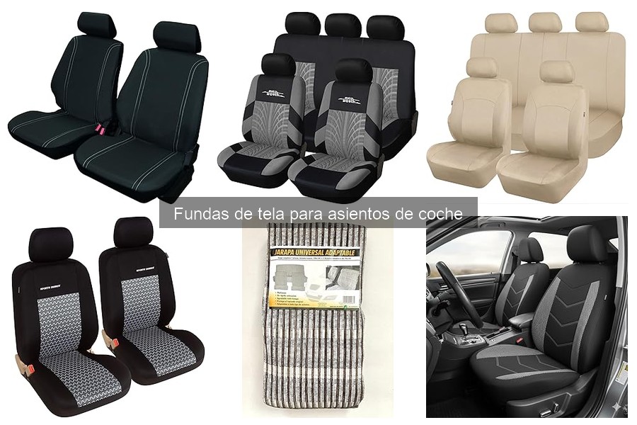 Fundas de tela para asientos de coche para mascotas