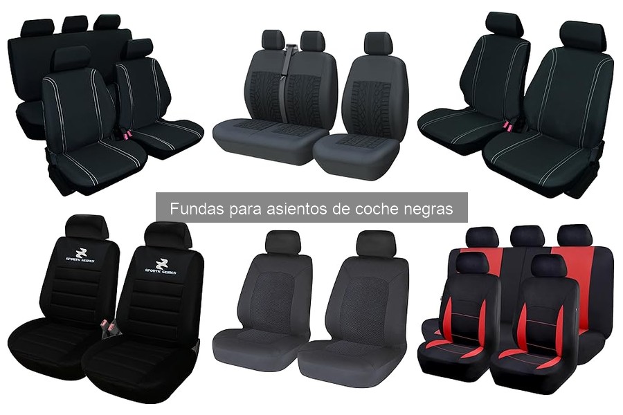 Fundas para Asientos de Coche Negras: Protección Contra Mascotas