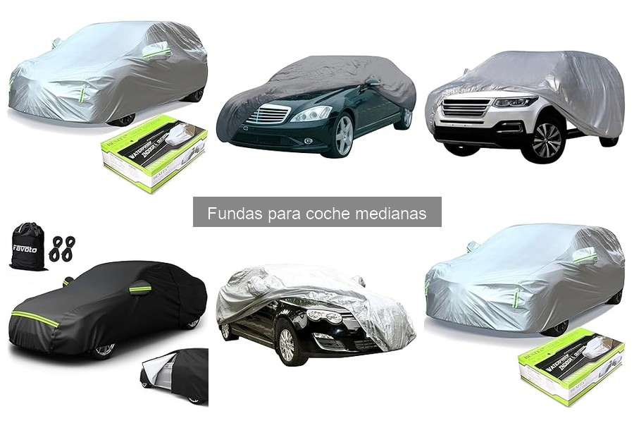 Fundas para coches medianas: características y tipos