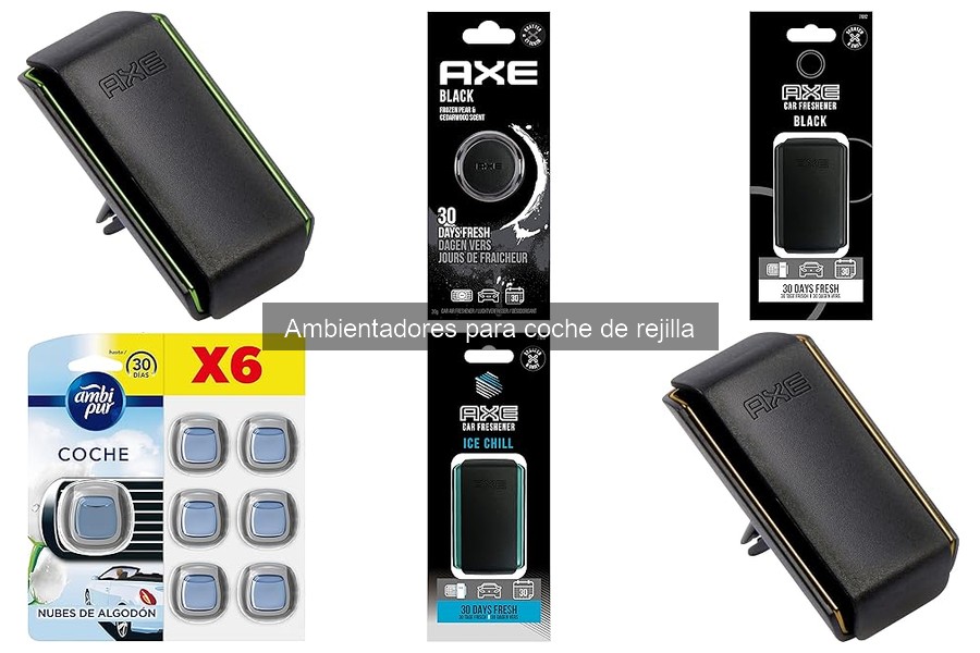 Guía de compra: Ambientadores de rejilla para coche