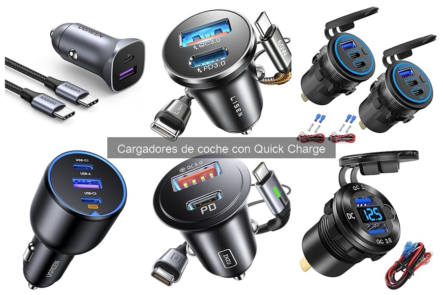 Guía de compra de cargadores de coche con Quick Charge