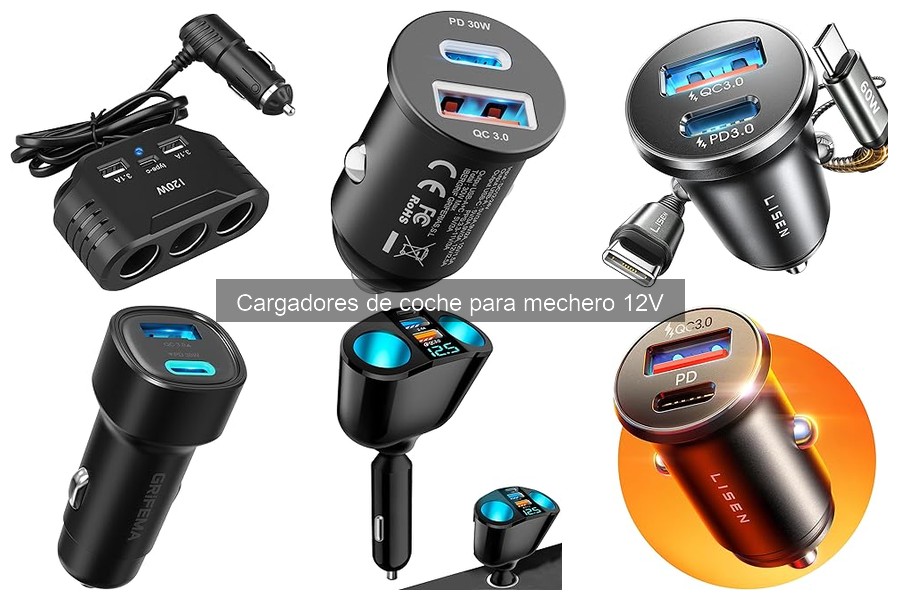 Guía de compra de cargadores de coche para mechero 12V