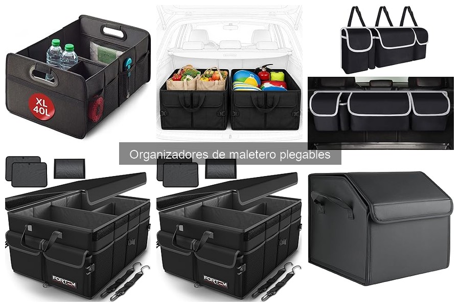 Guía de compra de organizadores de maletero plegables