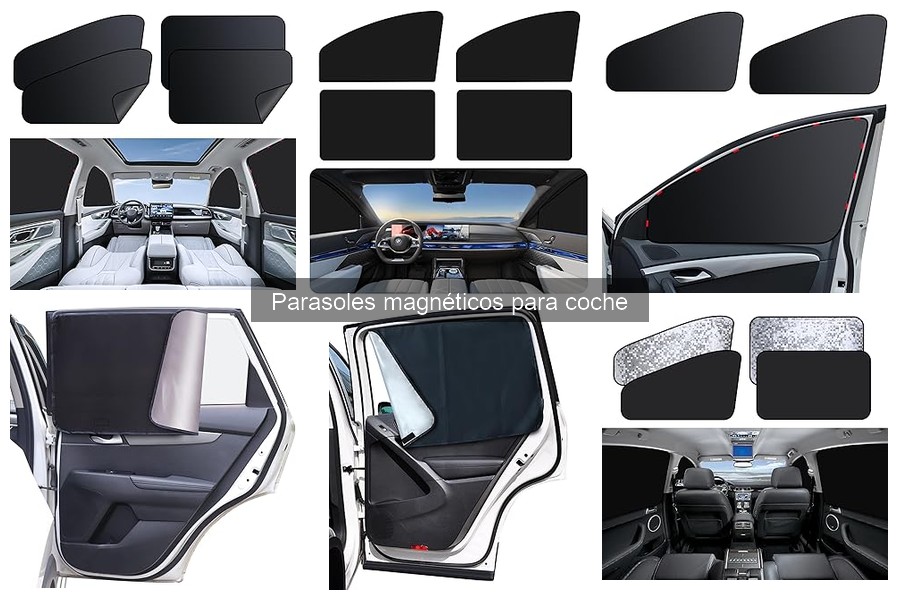 Guía de compra de parasoles magnéticos para coche