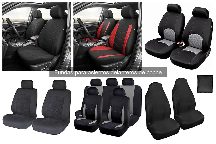 Guía de compra: Fundas para asientos delanteros de coche