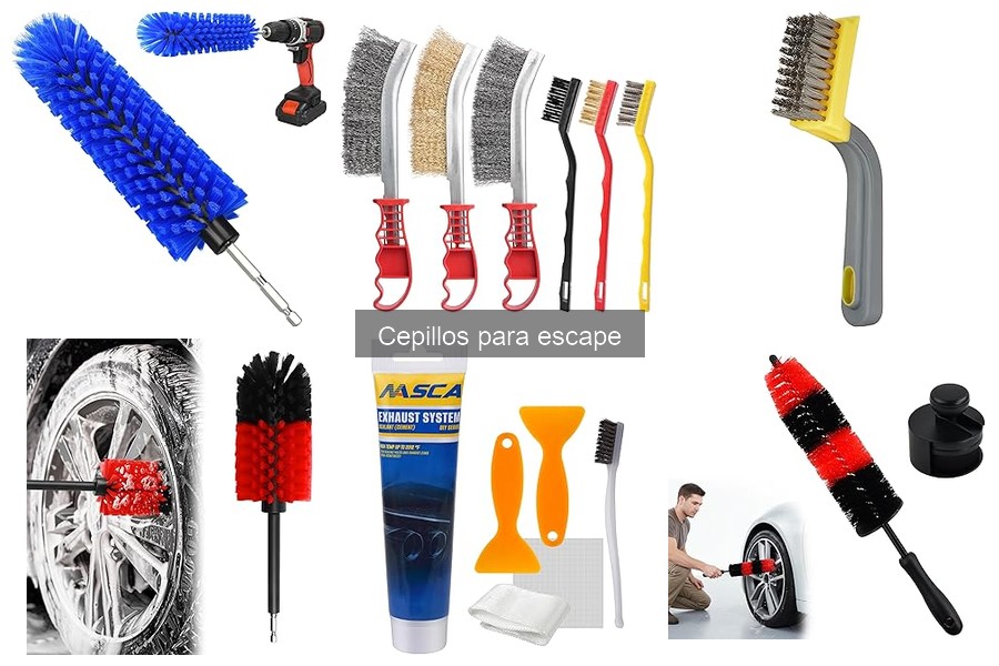 Guía de compra: Mejores cepillos para escape para tu coche