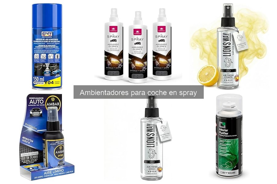 Guía para elegir ambientador en spray para tu coche