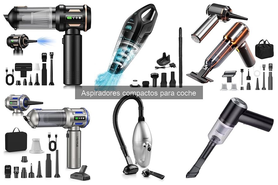 Guía para elegir el mejor aspirador compacto para coche