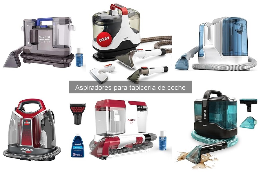 Guía para elegir el mejor aspirador de tapicería de coche