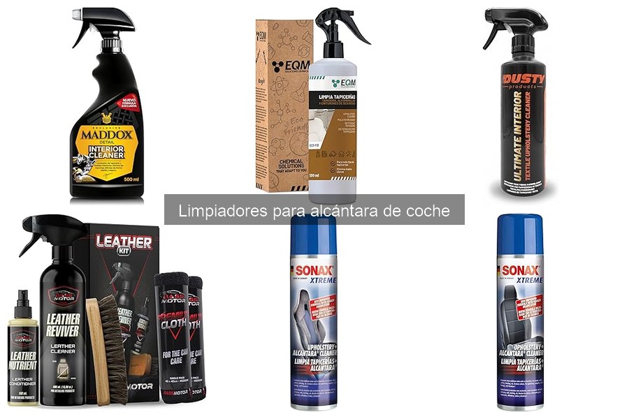 Guía para elegir el mejor limpiador de alcántara para coche