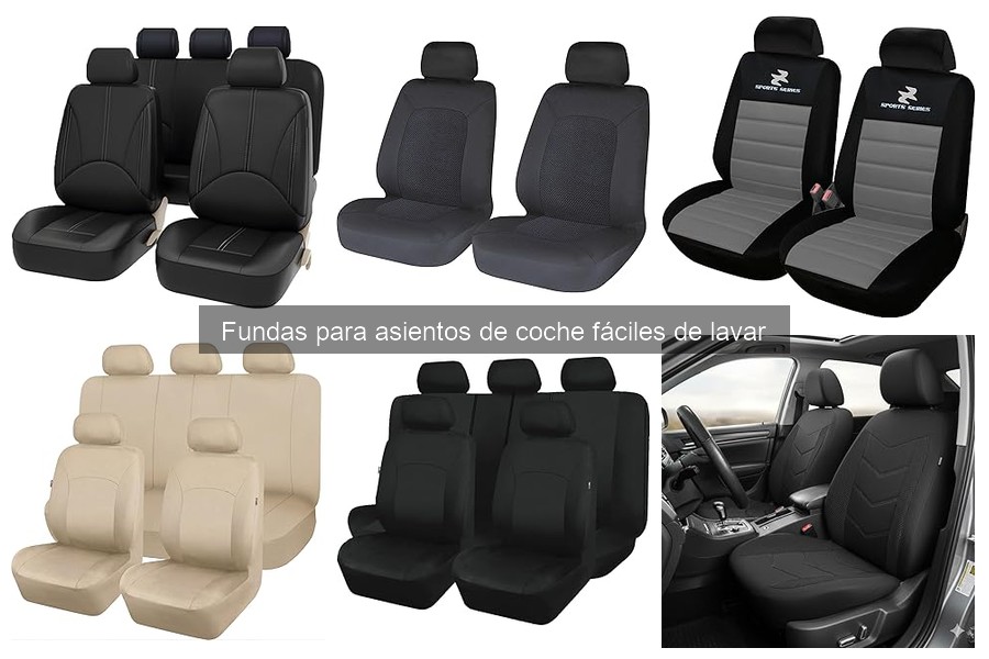 Guía para elegir fundas de asiento de coche fáciles de lavar