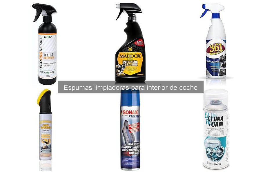Guía para Elegir la Mejor Espuma Limpiadora para tu Coche