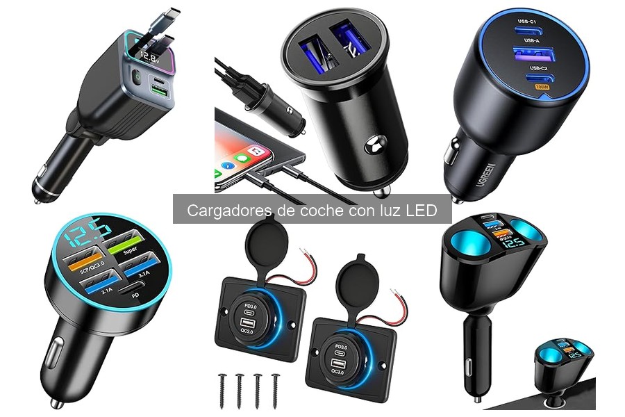Instalación de Cargadores de Coche con Luz LED: Guía Paso a Paso