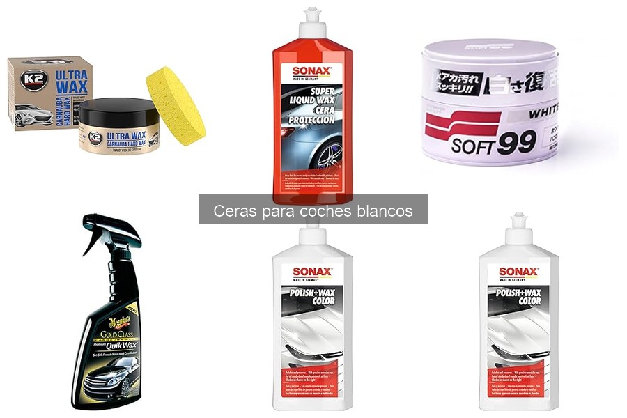 La mejor cera para coches blancos opacos: comparativa 2023