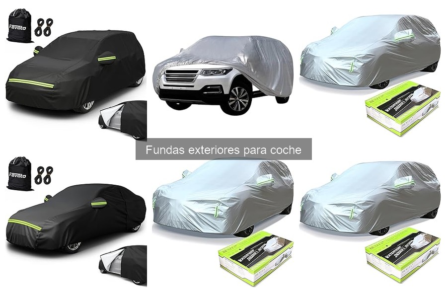 Las mejores fundas exteriores para coche según usuarios