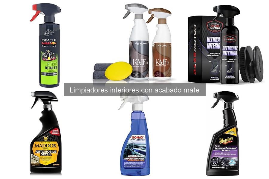 Limpadores interiores con acabado mate: Mejores precios aquí