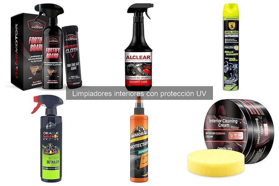 Limpiadores interiores con protección UV: ¿Qué son y beneficios?