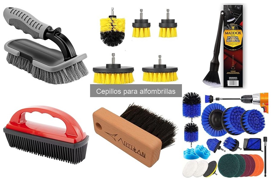 Los mejores cepillos para limpiar alfombrillas de coche