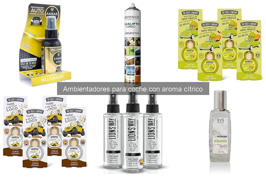 Mantén el aroma cítrico en tu coche: Consejos prácticos