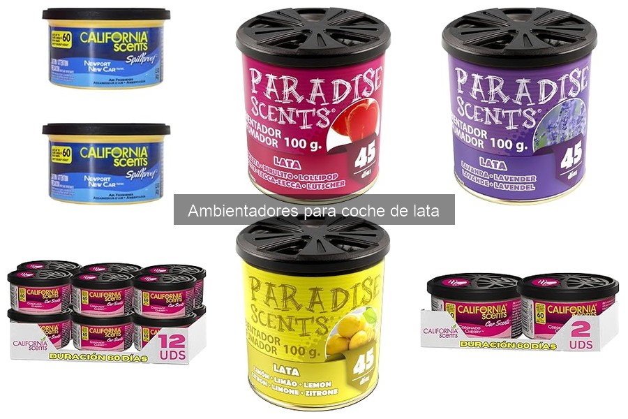 Mantén el aroma de tu ambientador en lata por más tiempo