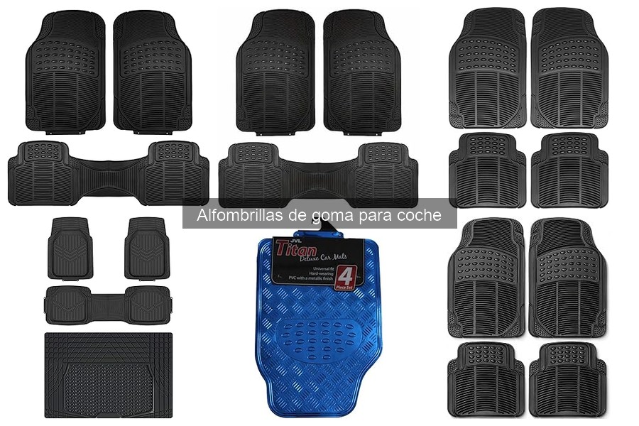 Mantenimiento de Alfombrillas de Goma para Coche: Mejores Prácticas