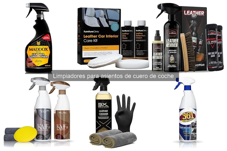 Mantenimiento de asientos de cuero: limpieza y cuidados