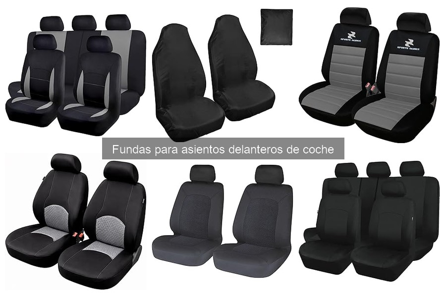 Mantenimiento de Fundas para Asientos Delanteros de Coche