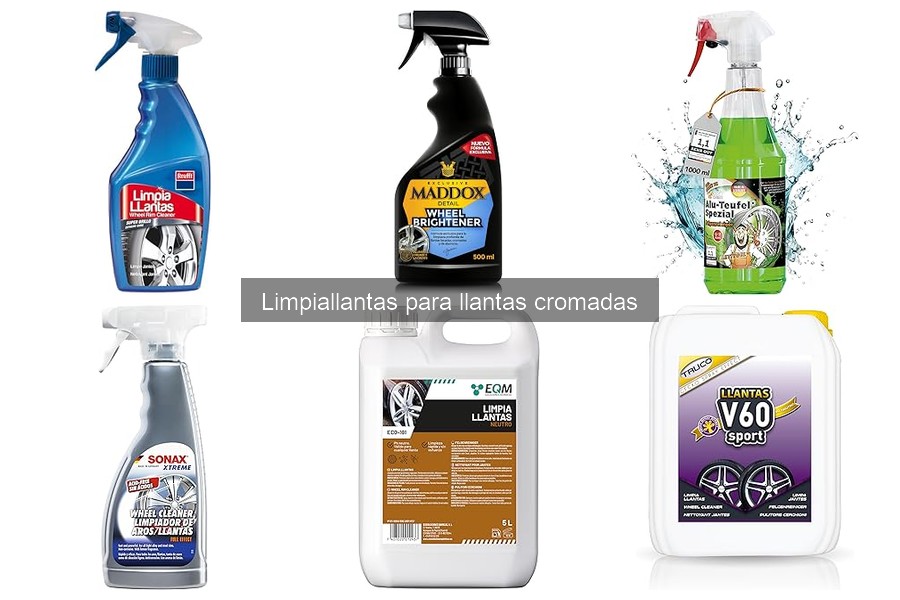 Mantenimiento de llantas cromadas tras usar limpiallantas