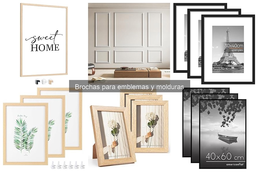 Mantenimiento y Cuidado de Brochas para Emblemas y Molduras