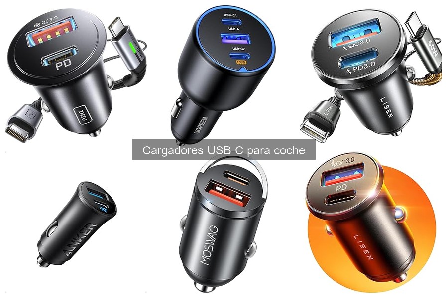 Mantenimiento y cuidados para cargadores USB C de coche