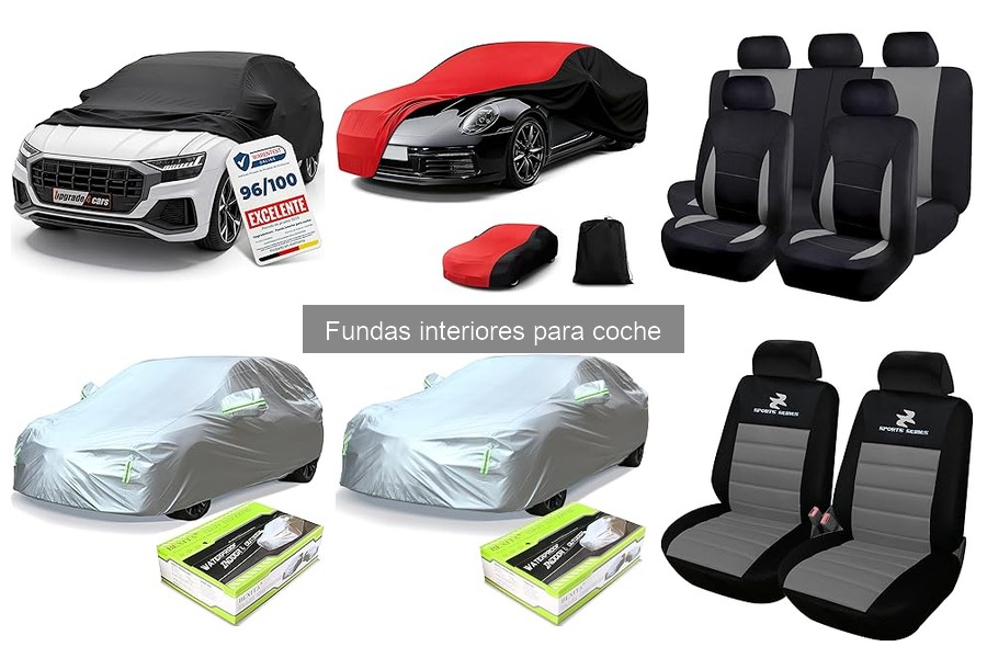 Mantenimiento y limpieza de fundas interiores para coche