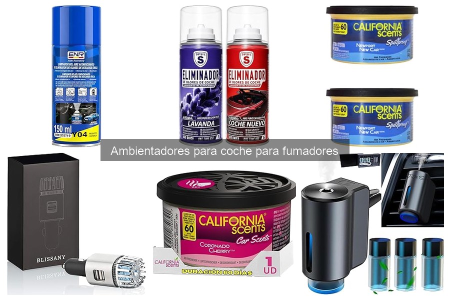 Materiales que eliminan el olor a tabaco en tu coche