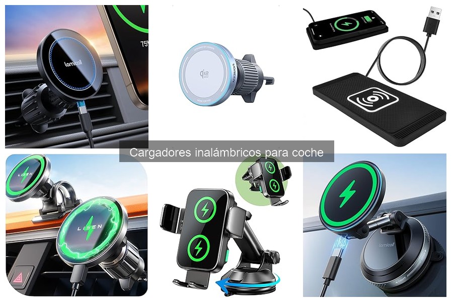 Mejora tu Cargador Inalámbrico para Coche con Estos Accesorios