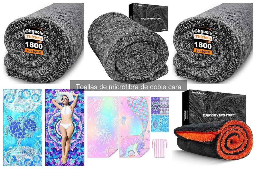 Mejora tu detailing con toallas de microfibra de doble cara