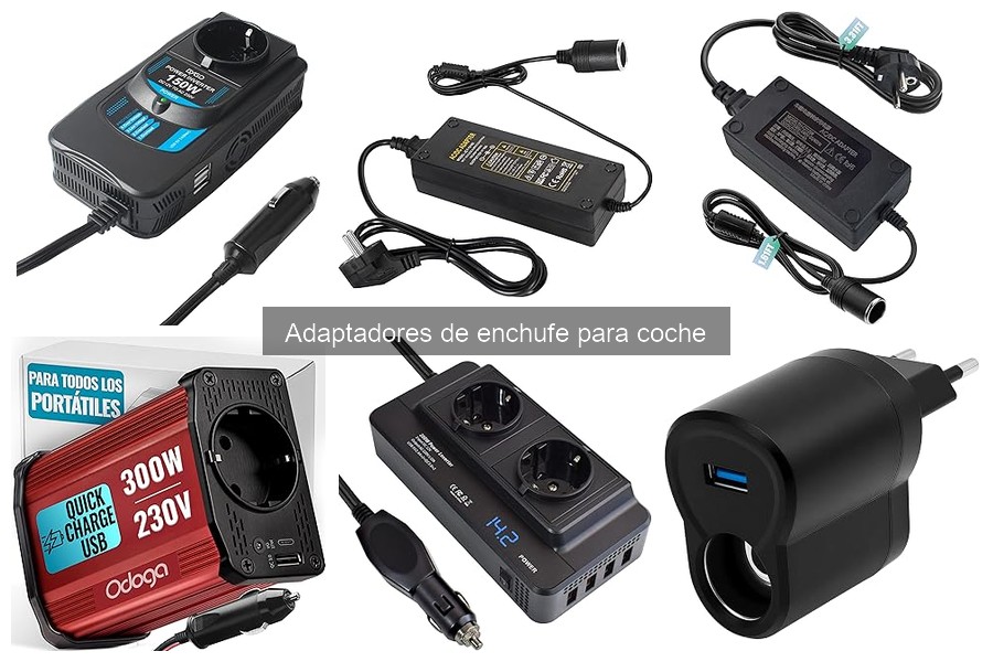 Mejores adaptadores de enchufe para coche en viajes largos