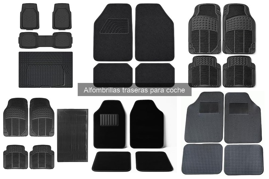 Mejores alfombrillas traseras para SUV y berlinas en 2023